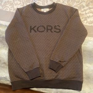 MK Brown Logo Sweatshirt